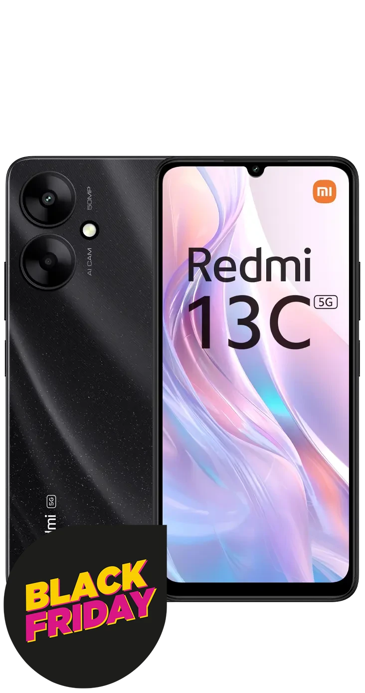 Xiaomi redmi 13c 5g 128 gb Negro