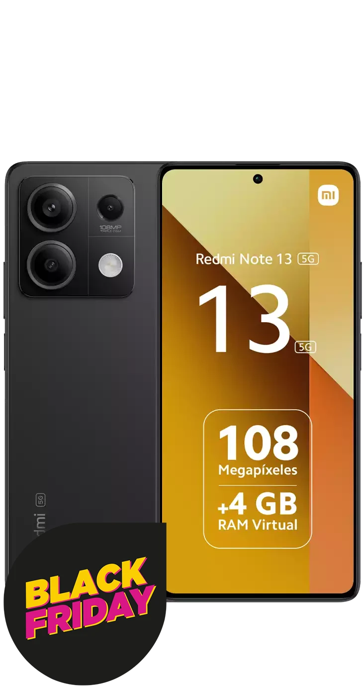 Xiaomi redmi note 13 5g 256gb Negro